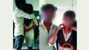 பள்ளி வகுப்பறையை மணமேடையாக்கிய மாணவன்- சமூக வலைதளங்களில் பரவும் வீடியோவால் பரபரப்பு