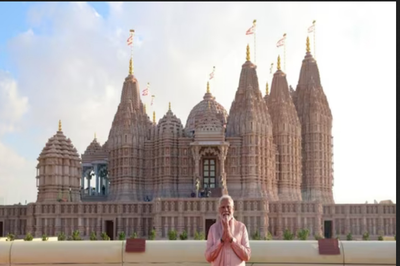 அபுதாபியில் பிரமாண்ட இந்து கோவிலை திறந்து வைத்த பிரதமர் மோடி.. இத்தனை சிறப்பம்சங்களா!- (வீடியோ)