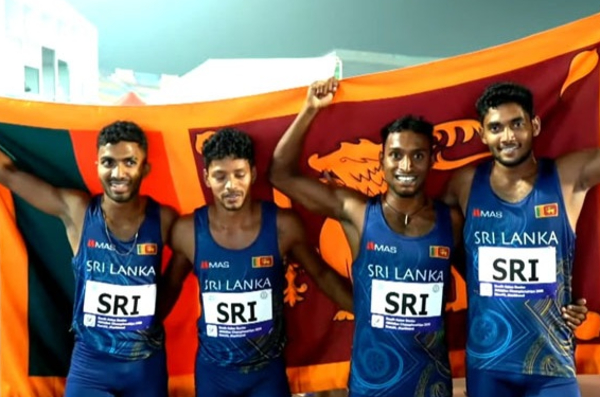 தெற்காசிய மெய்வல்லுனர் போட்டித் தொடரில் இலங்கைக்கு இரண்டாம் இடம்