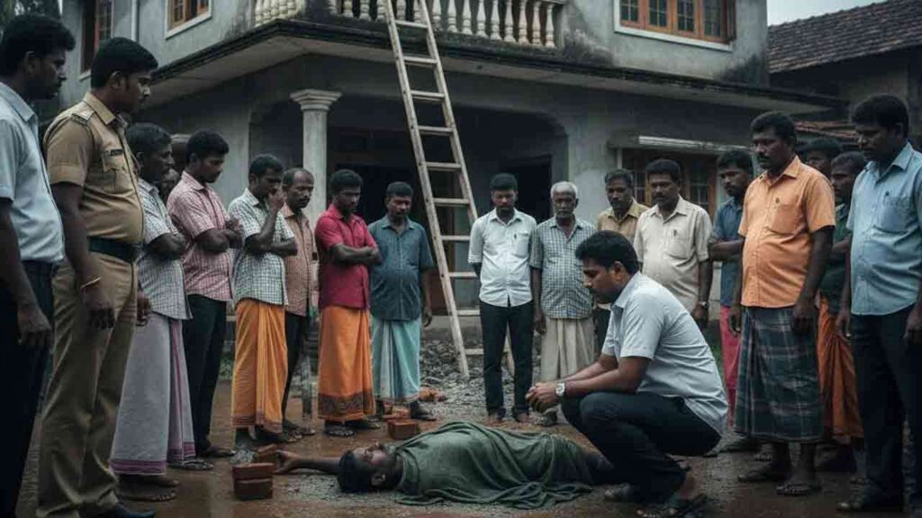 மாடியில் இருந்து வெற்றிலை துப்ப முயற்சித்தவர் கீழே விழுந்து உயிரிழப்பு!